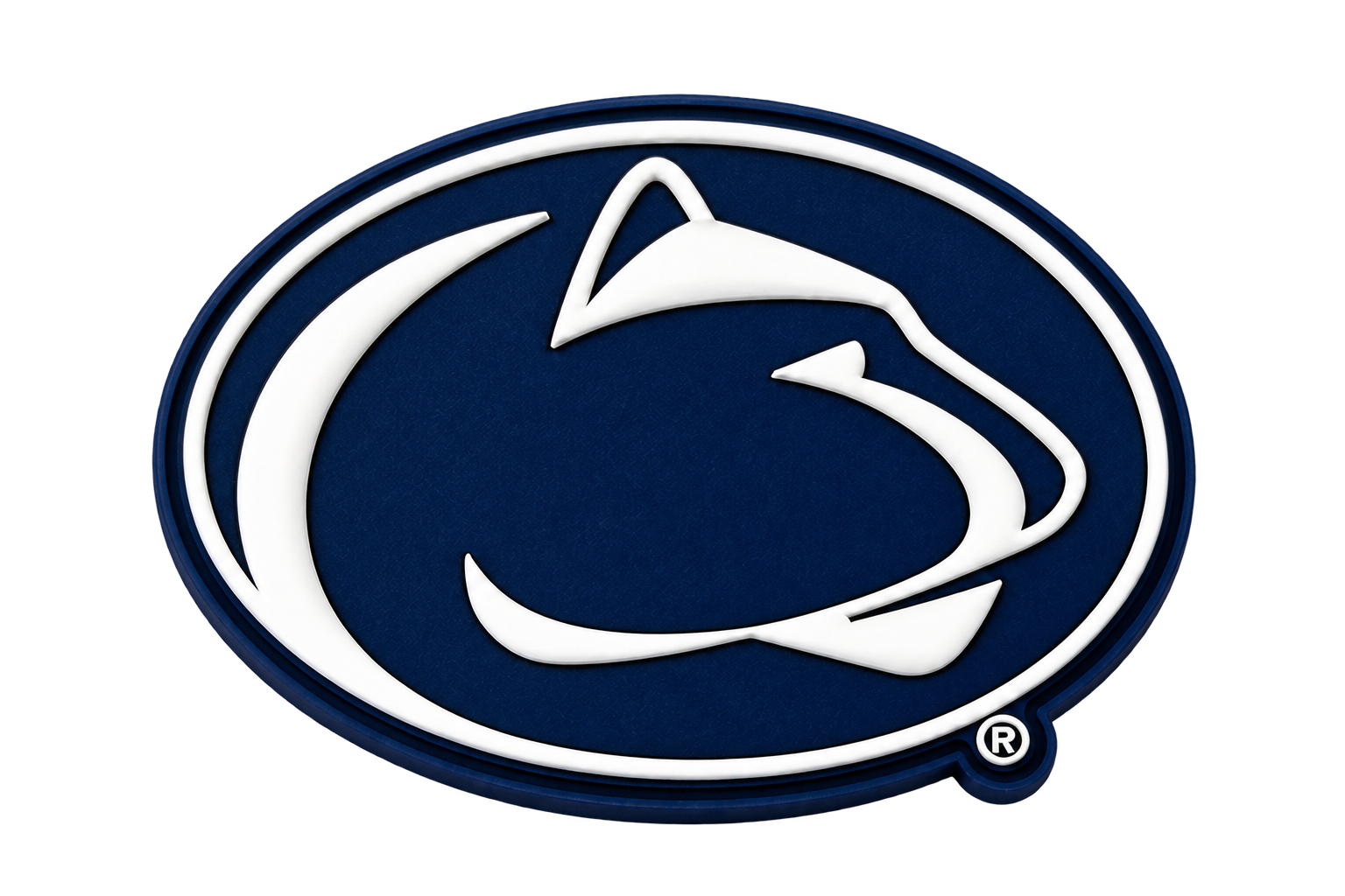 Penn State navy and white Nittany Lion GeoMagnet